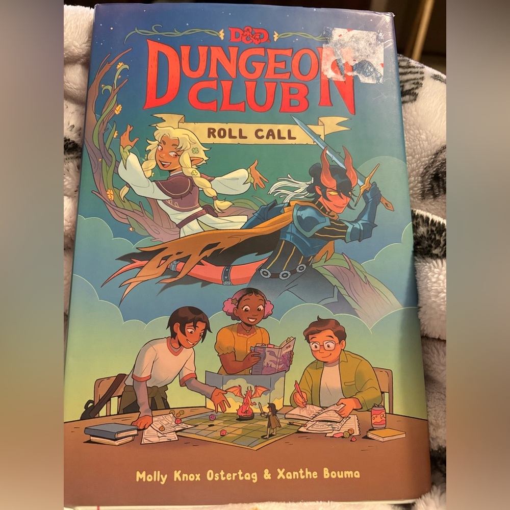 D&D Dungeon Club Roll Call by Molly Knox Ostertag & Xanthe Bouma hardcover book